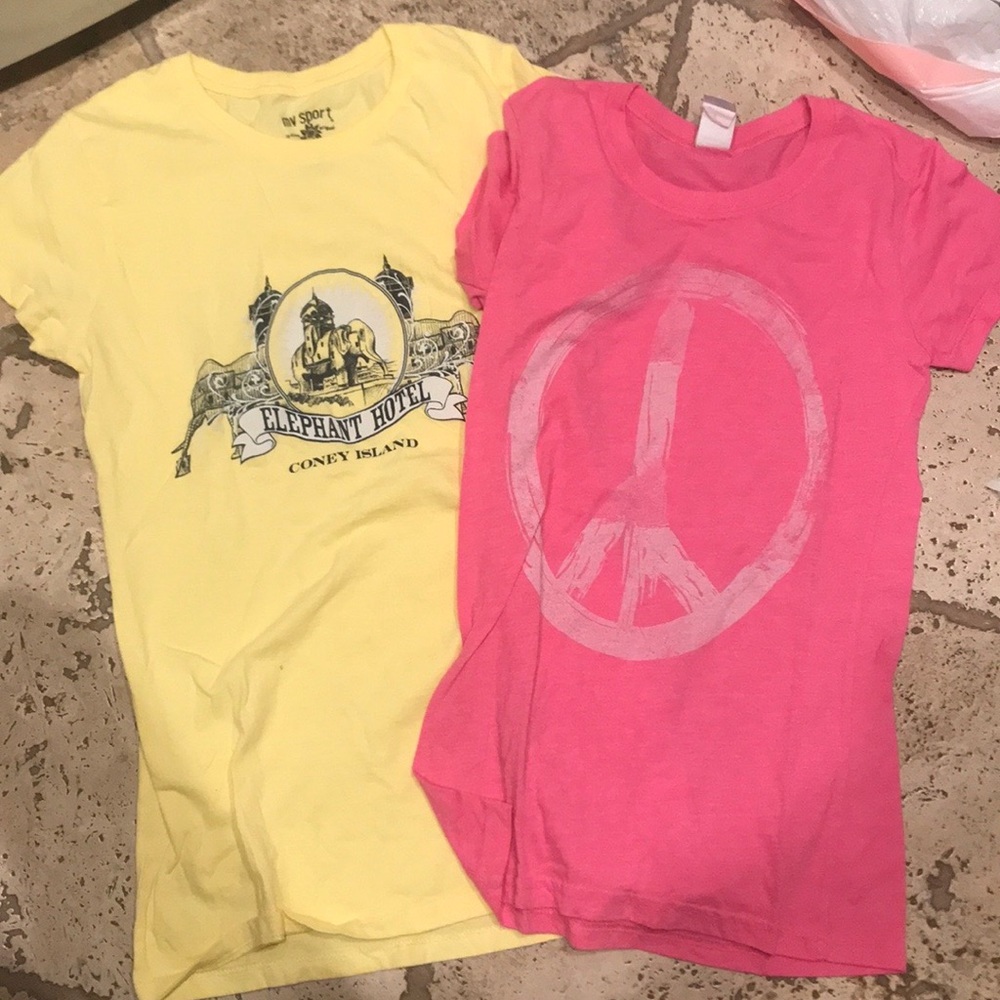 2 t-shirts